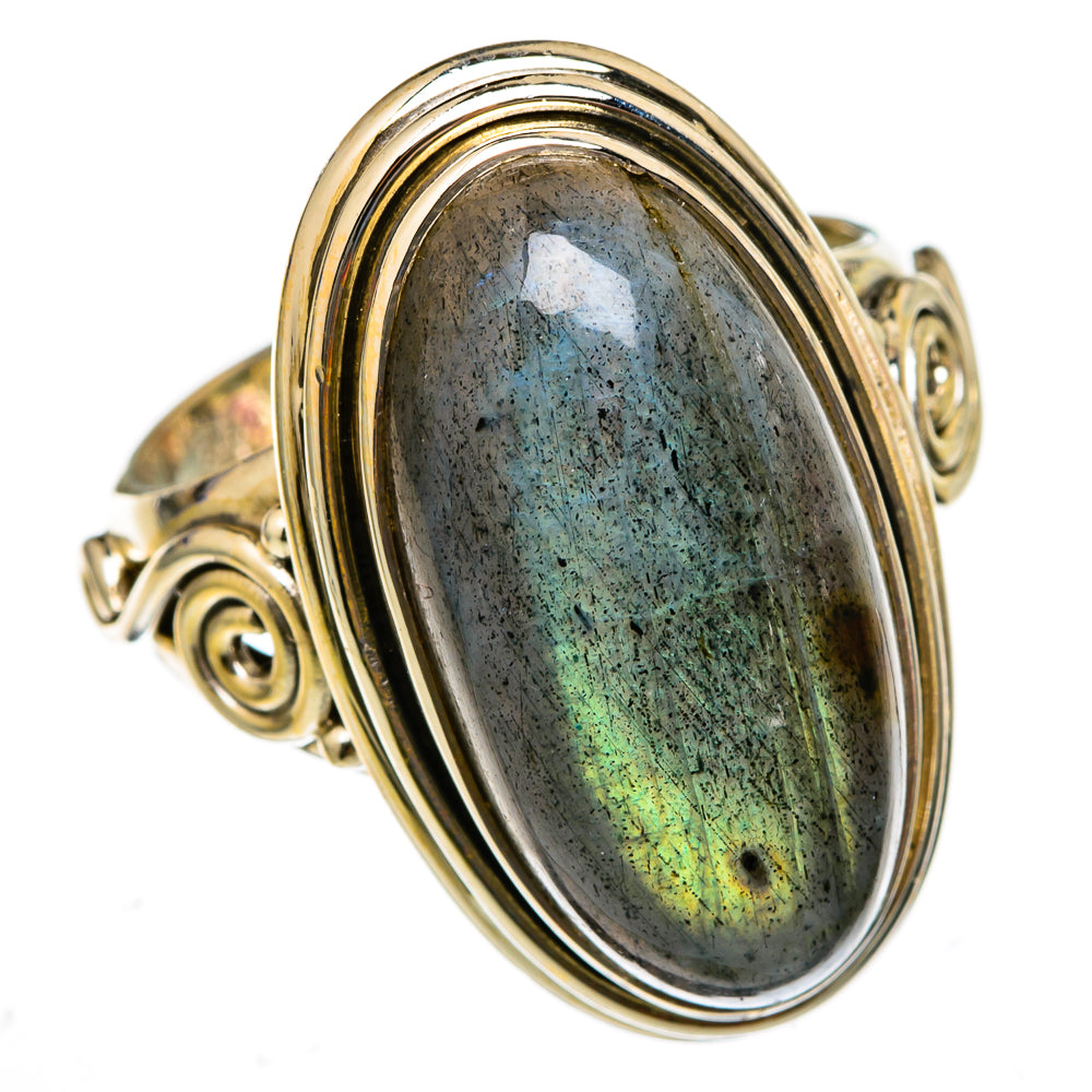 Labradorite Rings handcrafted by Ana Silver Co - RING102919