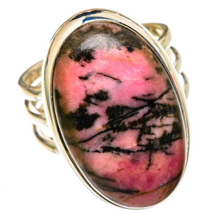 Rhodonite Rings handcrafted by Ana Silver Co - RING102926