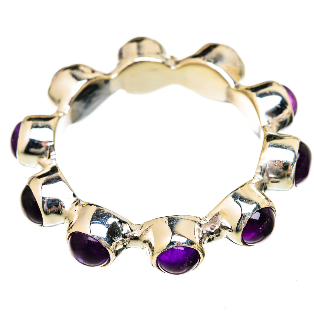 Amethyst Rings handcrafted by Ana Silver Co - RING102928 - Photo 2