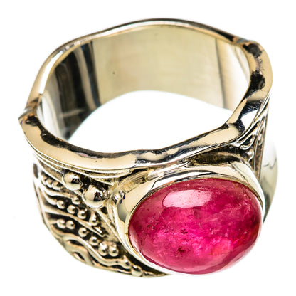 Pink Tourmaline Rings handcrafted by Ana Silver Co - RING102948