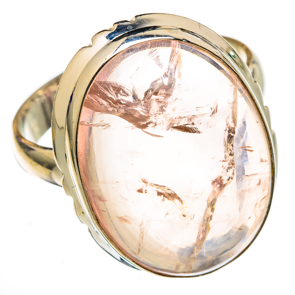 Rose Quartz Rings handcrafted by Ana Silver Co - RING102949 - Photo 2