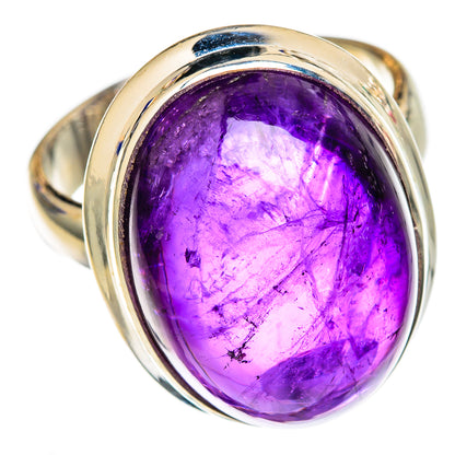 Amethyst Rings handcrafted by Ana Silver Co - RING102952 - Photo 2