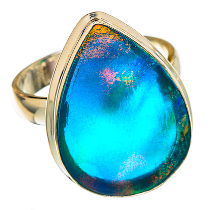 Aura Opal Rings handcrafted by Ana Silver Co - RING102958 - Photo 2