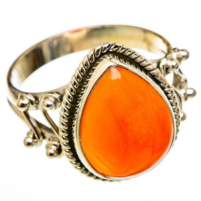 Carnelian Rings handcrafted by Ana Silver Co - RING102967 - Photo 2
