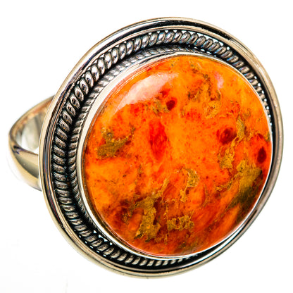 Sponge Coral Rings handcrafted by Ana Silver Co - RING102969 - Photo 2