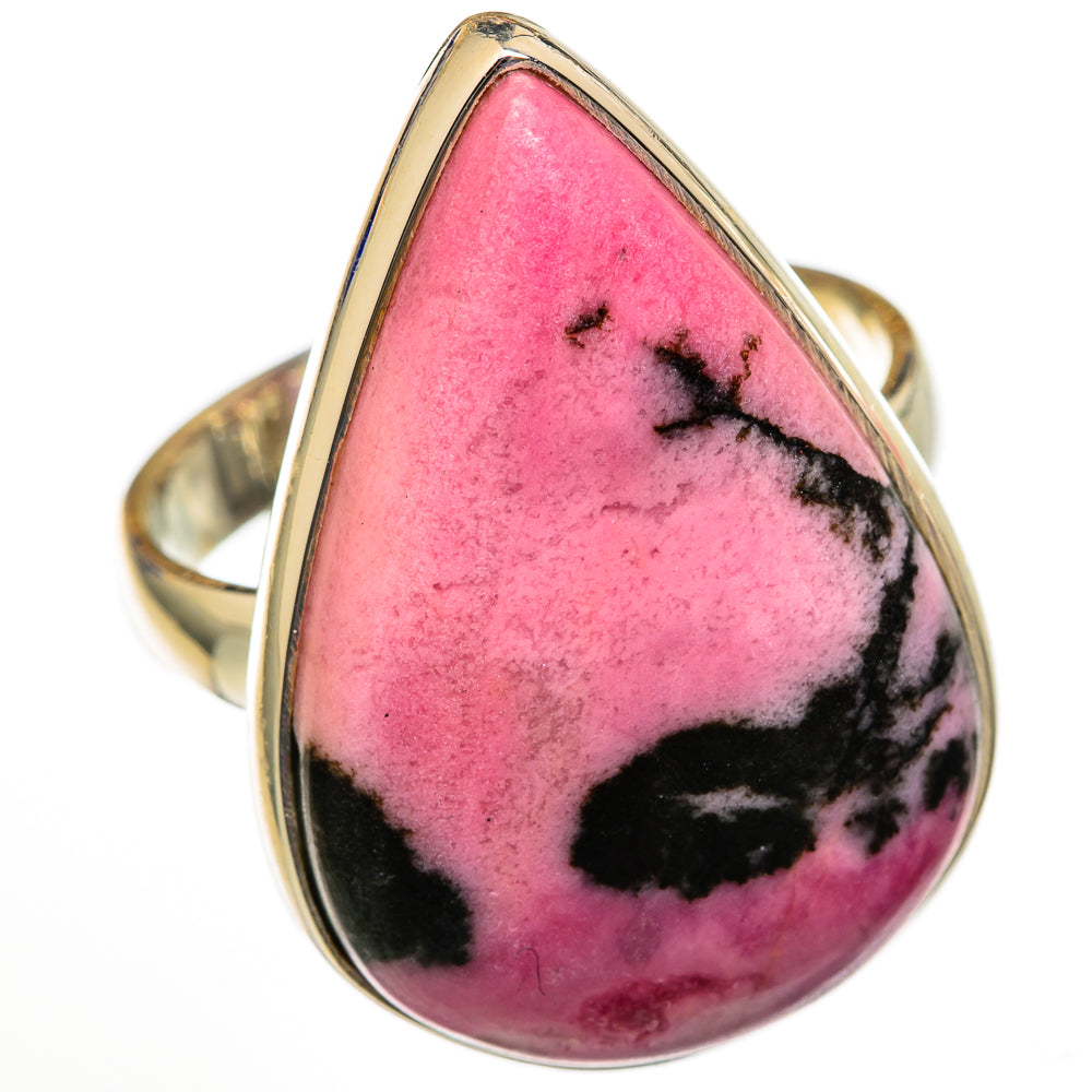 Rhodonite Rings handcrafted by Ana Silver Co - RING102971