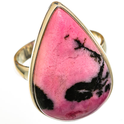 Rhodonite Rings handcrafted by Ana Silver Co - RING102971
