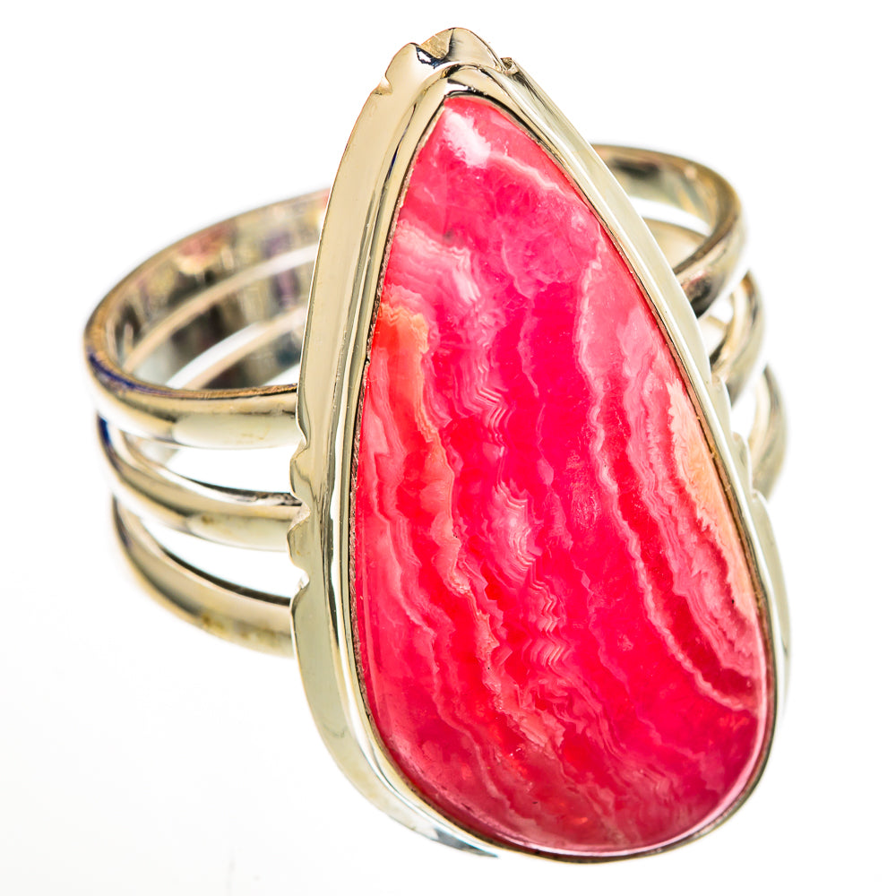 Rhodochrosite Rings handcrafted by Ana Silver Co - RING102972 - Photo 2