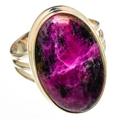 Ruby Fuchsite Rings handcrafted by Ana Silver Co - RING102973