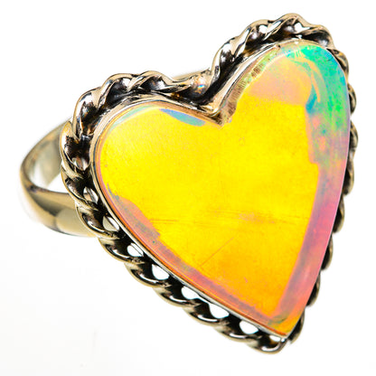 Aura Opal Rings handcrafted by Ana Silver Co - RING102995 - Photo 2