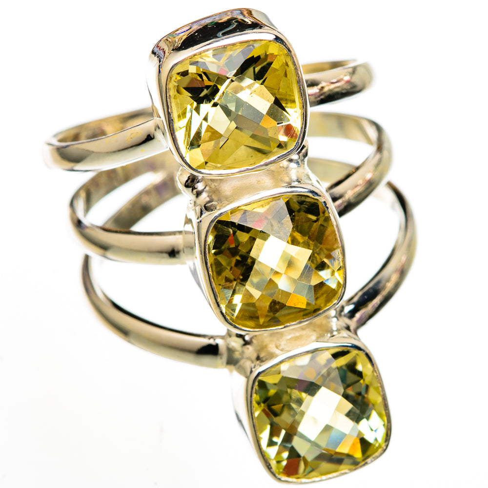 Citrine Rings handcrafted by Ana Silver Co - RING102996 - Photo 2