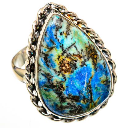 Azurite Rings handcrafted by Ana Silver Co - RING102998 - Photo 2