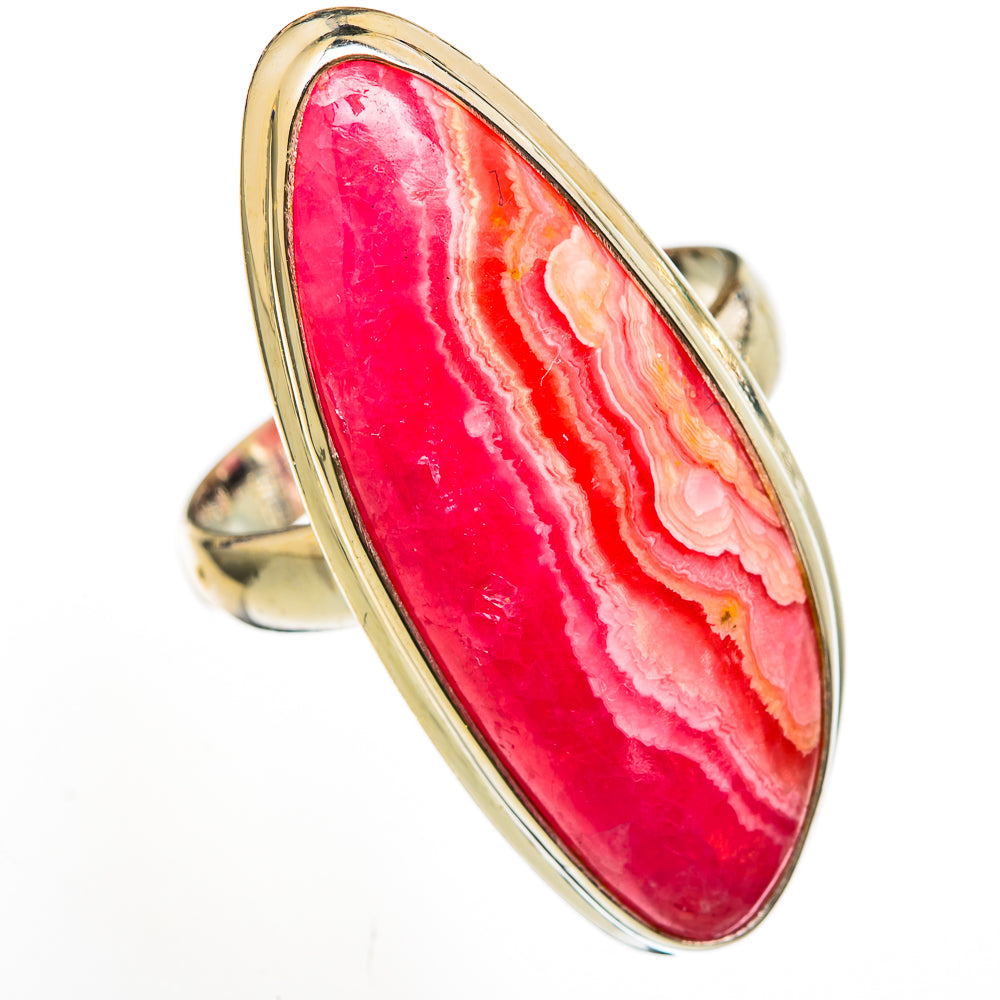 Rhodochrosite Rings handcrafted by Ana Silver Co - RING103025