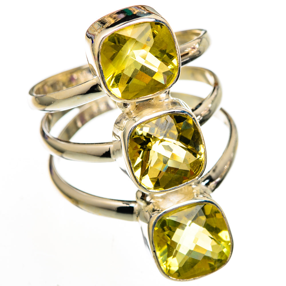 Citrine Rings handcrafted by Ana Silver Co - RING103047 - Photo 2