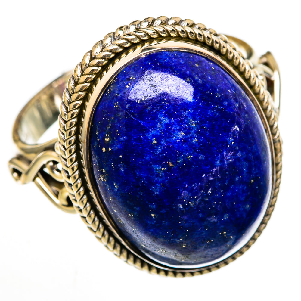 Lapis Lazuli Rings handcrafted by Ana Silver Co - RING103052 - Photo 2