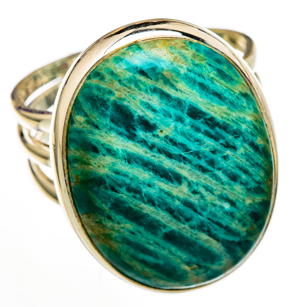 Amazonite Rings handcrafted by Ana Silver Co - RING103060