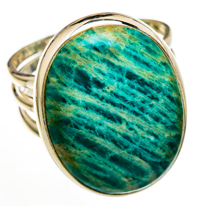 Amazonite Rings handcrafted by Ana Silver Co - RING103060