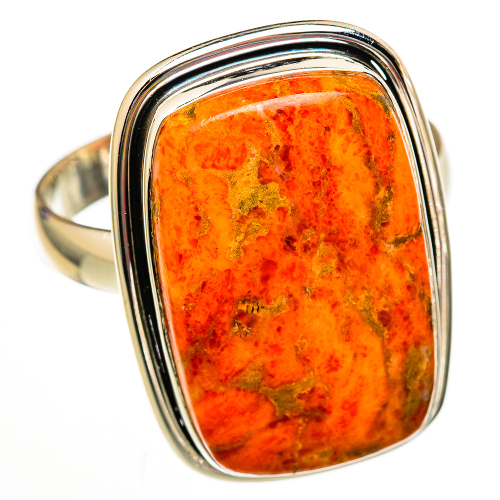 Sponge Coral Rings handcrafted by Ana Silver Co - RING103067