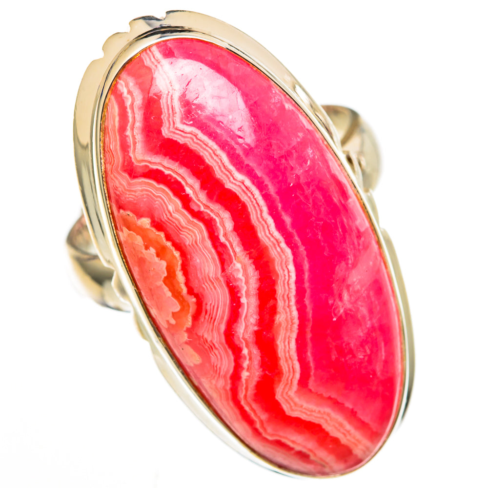 Rhodochrosite Rings handcrafted by Ana Silver Co - RING103069