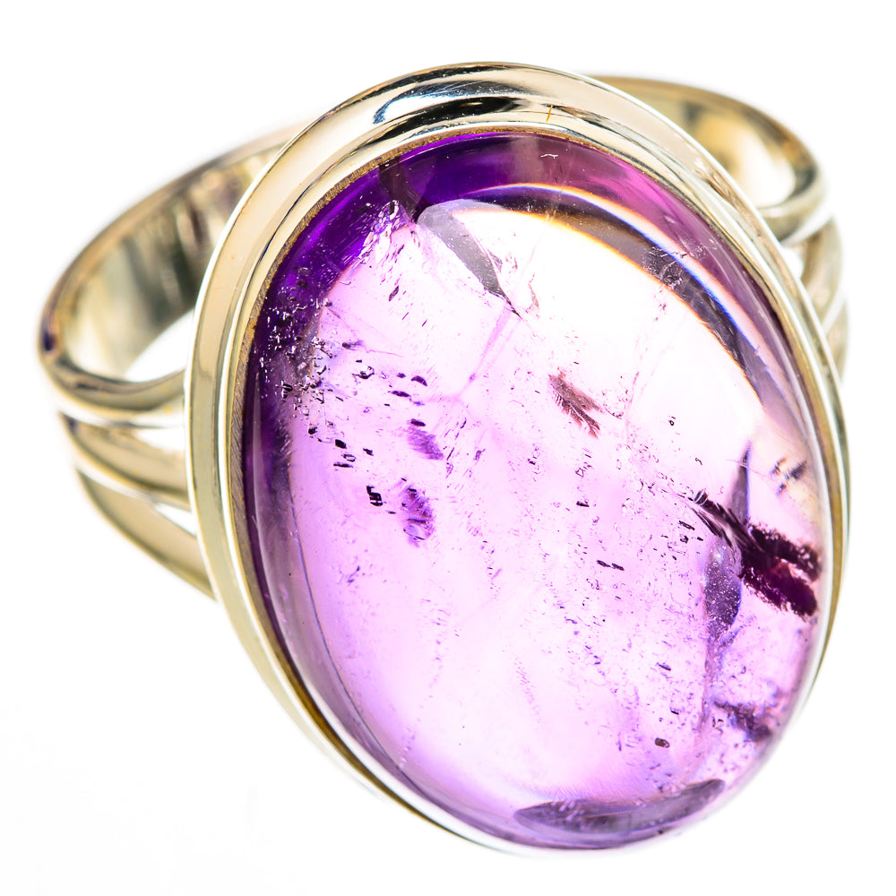 Amethyst Rings handcrafted by Ana Silver Co - RING103082 - Photo 2