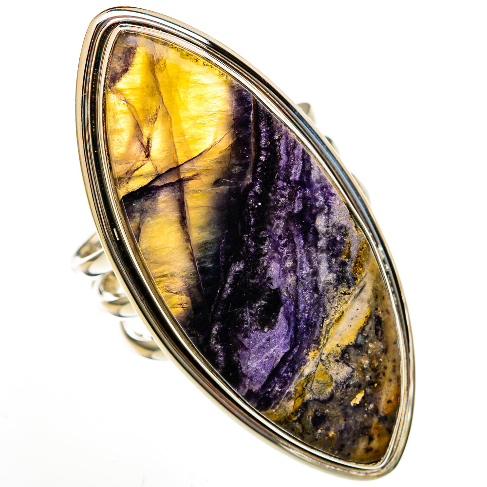 Labradorite Rings handcrafted by Ana Silver Co - RING103085