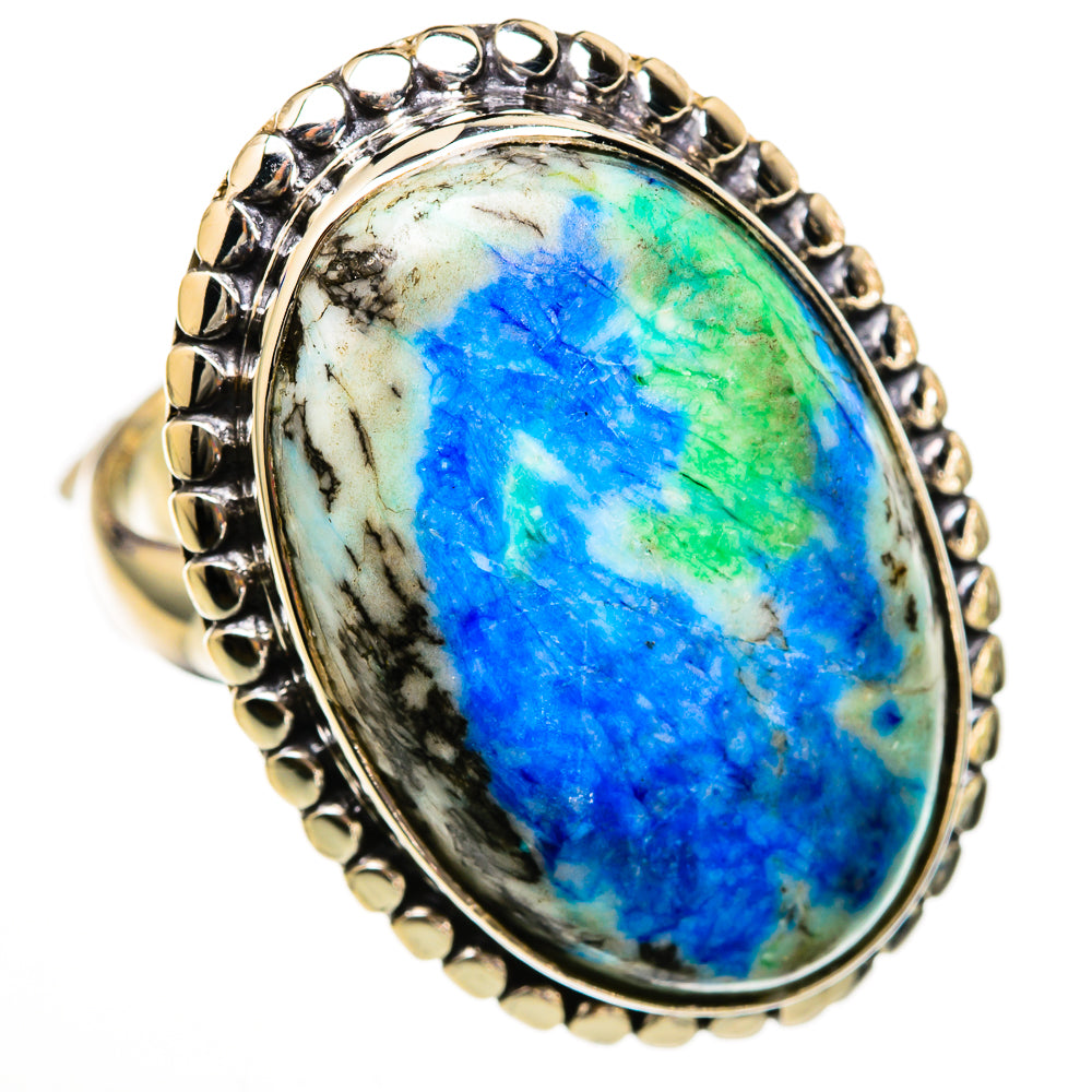Azurite Rings handcrafted by Ana Silver Co - RING103098 - Photo 2
