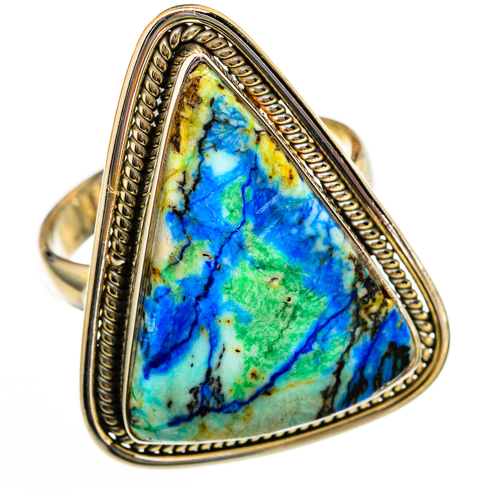 Azurite Rings handcrafted by Ana Silver Co - RING103099