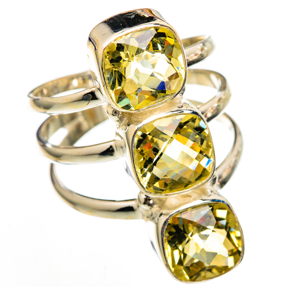 Citrine Rings handcrafted by Ana Silver Co - RING103101 - Photo 2