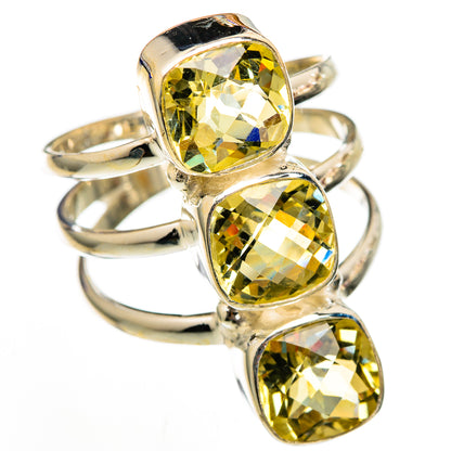 Citrine Rings handcrafted by Ana Silver Co - RING103101 - Photo 2