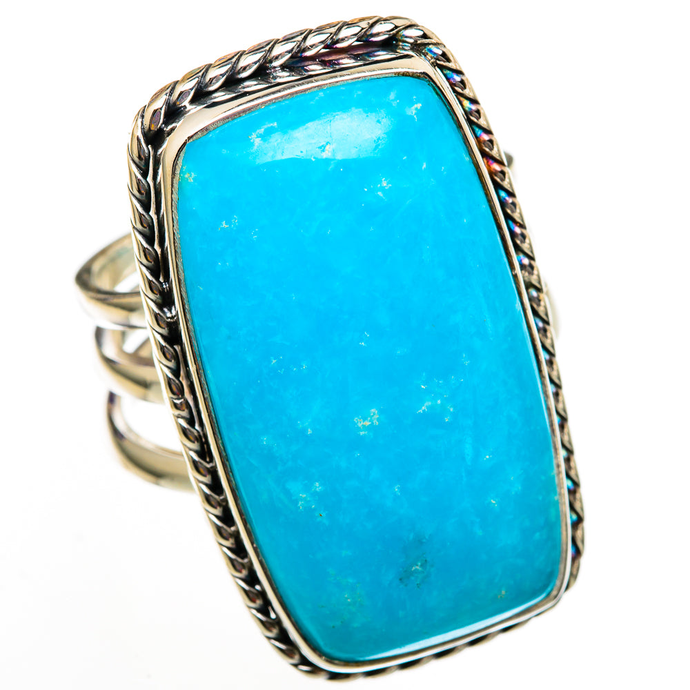 Larimar Rings handcrafted by Ana Silver Co - RING103104