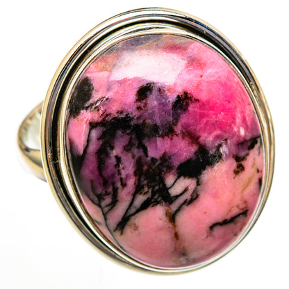 Rhodonite Rings handcrafted by Ana Silver Co - RING103127