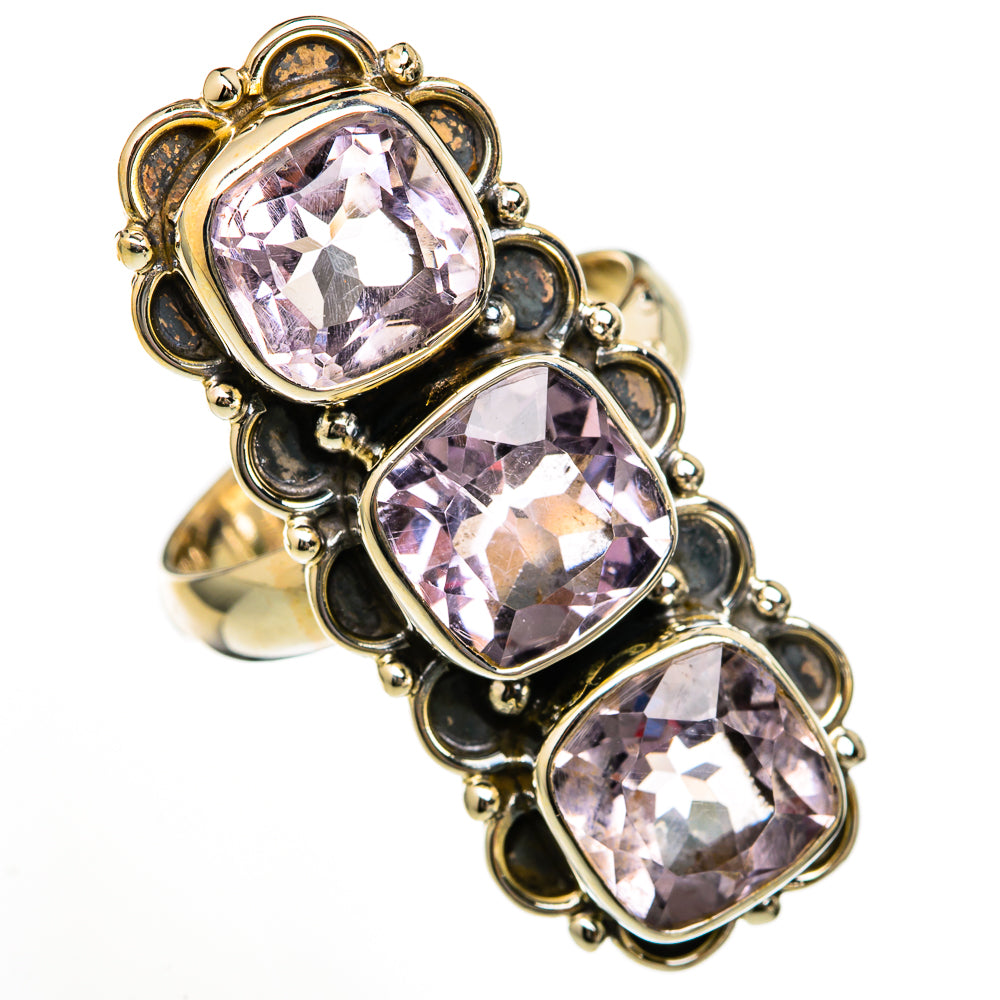 Kunzite Rings handcrafted by Ana Silver Co - RING103129 - Photo 2