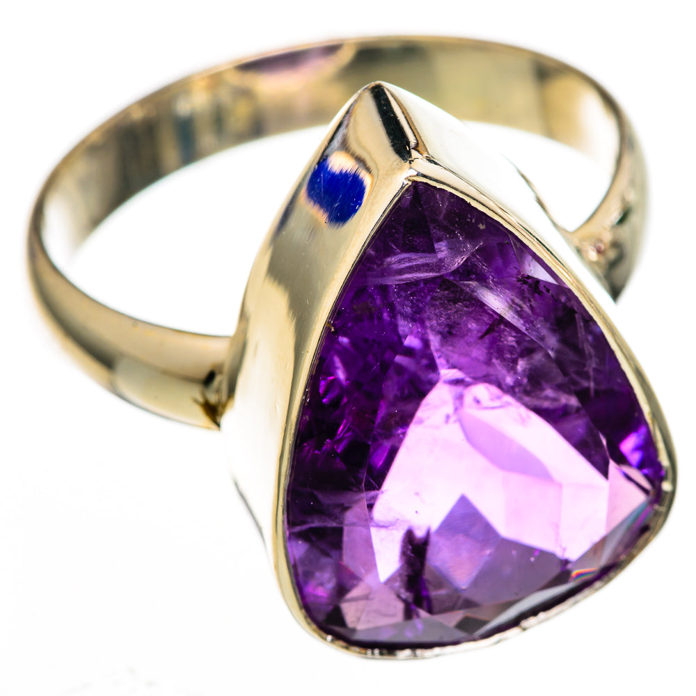 Amethyst Rings handcrafted by Ana Silver Co - RING103131 - Photo 2