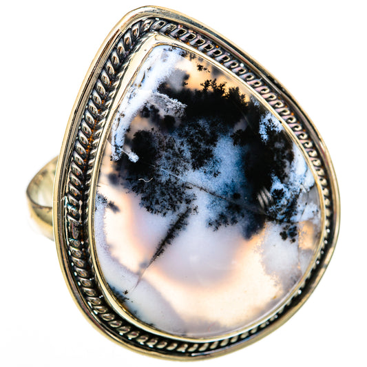 Dendritic Opal Rings handcrafted by Ana Silver Co - RING103143 - Photo 2
