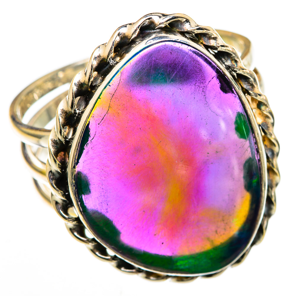 Aura Opal Rings handcrafted by Ana Silver Co - RING103152