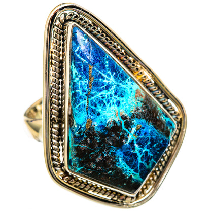 Shattuckite Rings handcrafted by Ana Silver Co - RING103161 - Photo 2