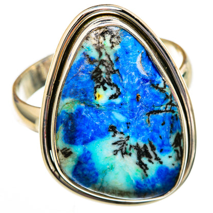 Azurite Rings handcrafted by Ana Silver Co - RING103162 - Photo 2
