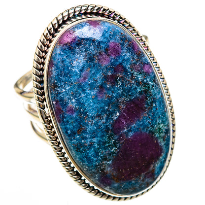 Ruby Fuchsite Rings handcrafted by Ana Silver Co - RING103163