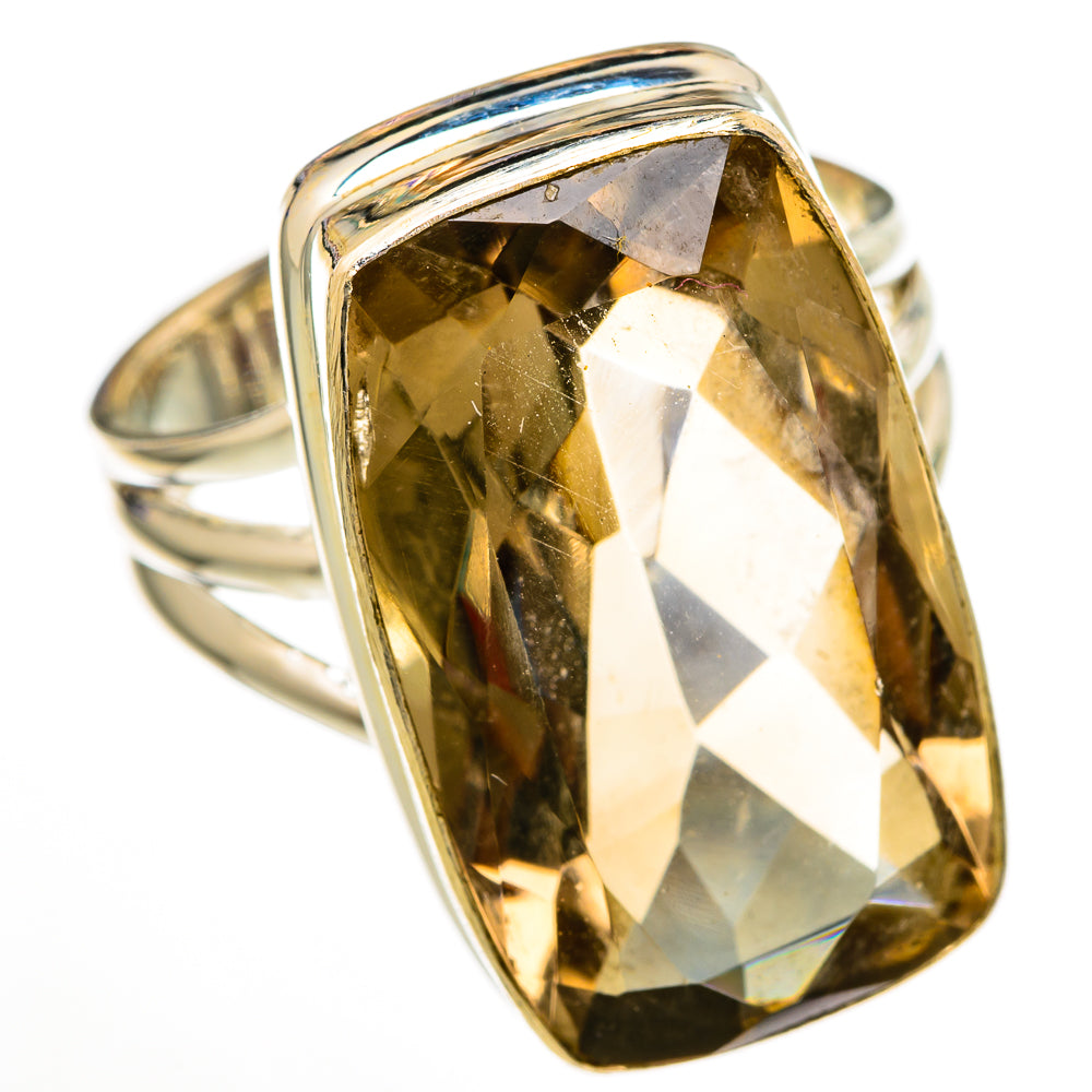 Smoky Quartz Rings handcrafted by Ana Silver Co - RING103171