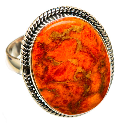 Sponge Coral Rings handcrafted by Ana Silver Co - RING103180