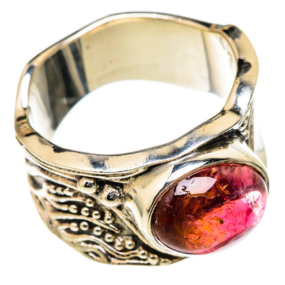 Pink Tourmaline Rings handcrafted by Ana Silver Co - RING103182 - Photo 2