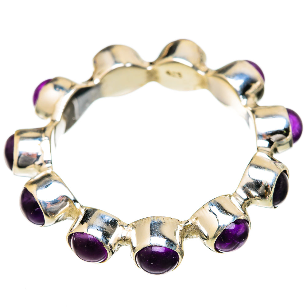 Amethyst Rings handcrafted by Ana Silver Co - RING103186 - Photo 2