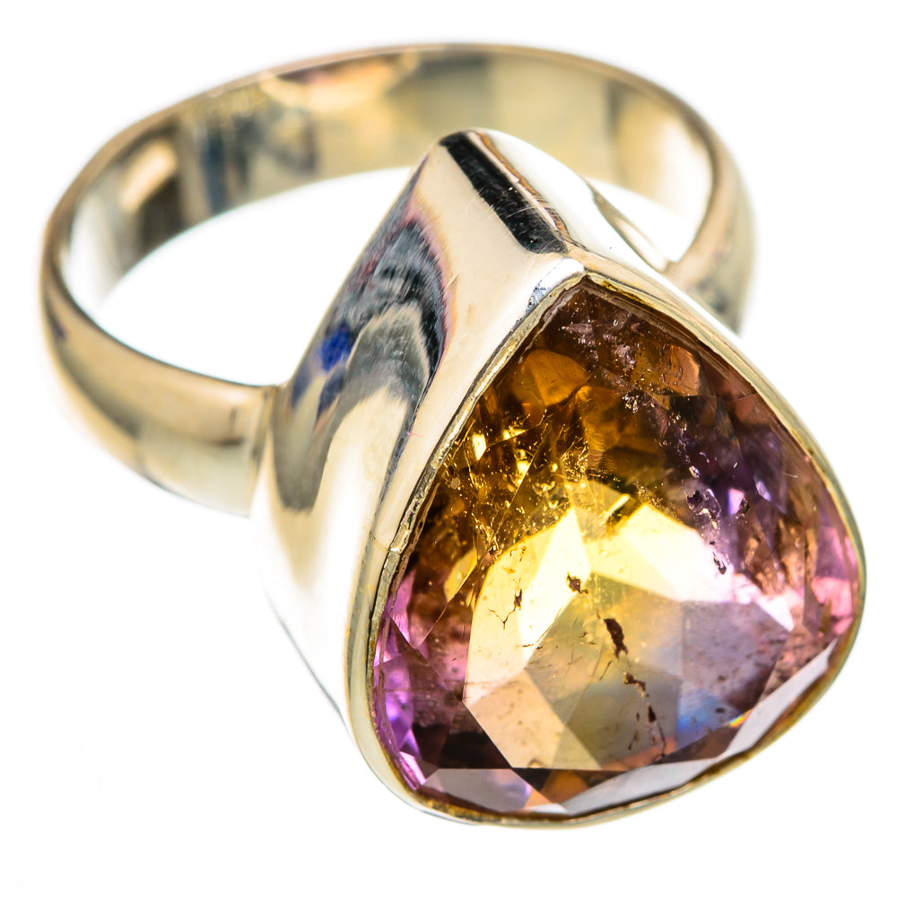 Ametrine Rings handcrafted by Ana Silver Co - RING103195