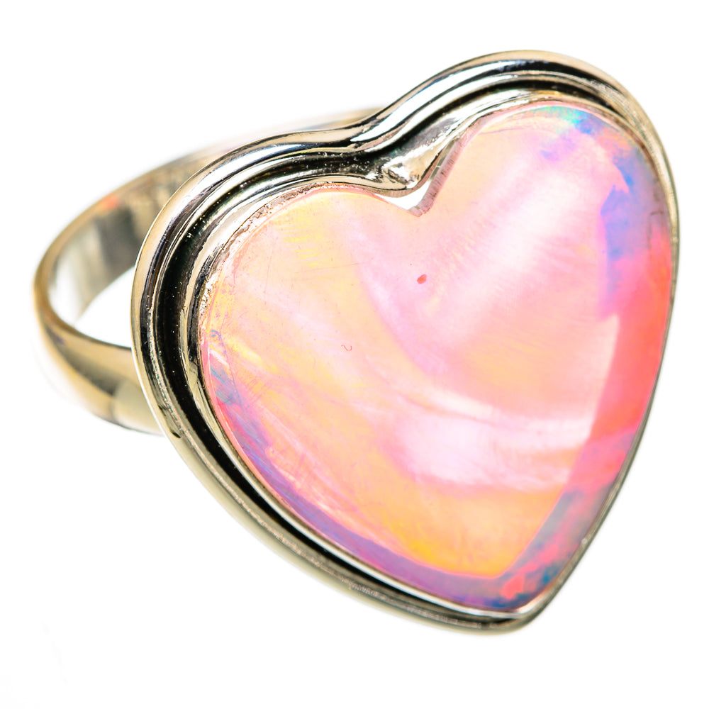 Aura Opal Rings handcrafted by Ana Silver Co - RING103197