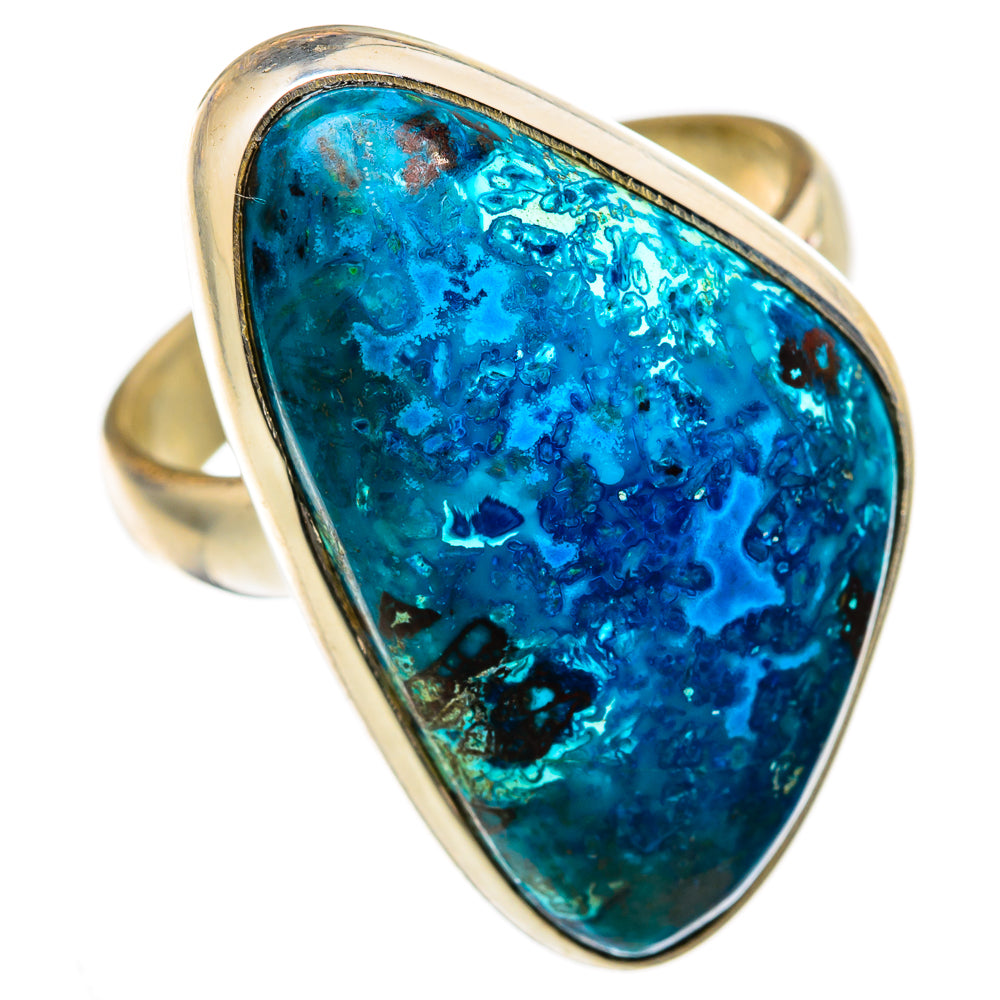 Chrysocolla Rings handcrafted by Ana Silver Co - RING103200