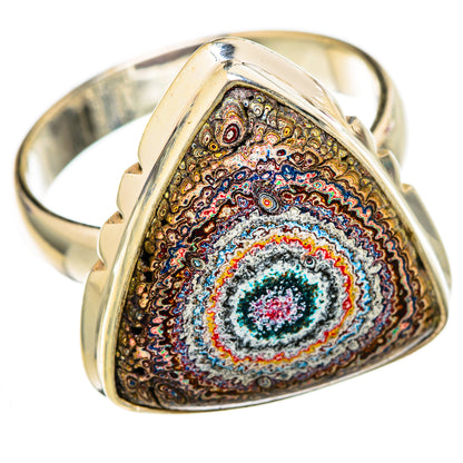 Fordite Rings handcrafted by Ana Silver Co - RING103203