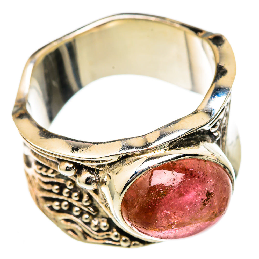 Pink Tourmaline Rings handcrafted by Ana Silver Co - RING103208 - Photo 2