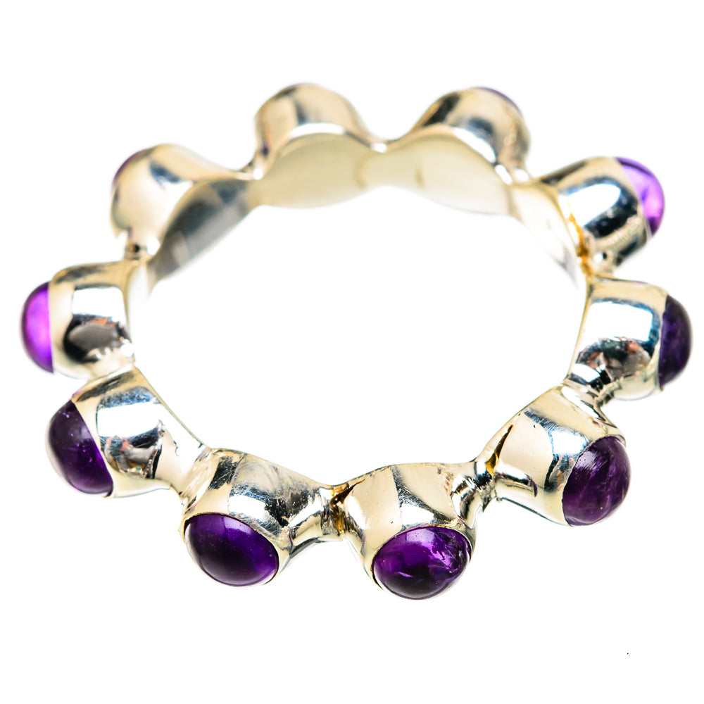 Amethyst Rings handcrafted by Ana Silver Co - RING103211 - Photo 2
