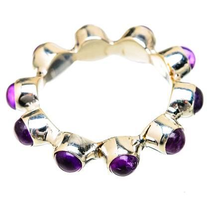 Amethyst Rings handcrafted by Ana Silver Co - RING103211 - Photo 2