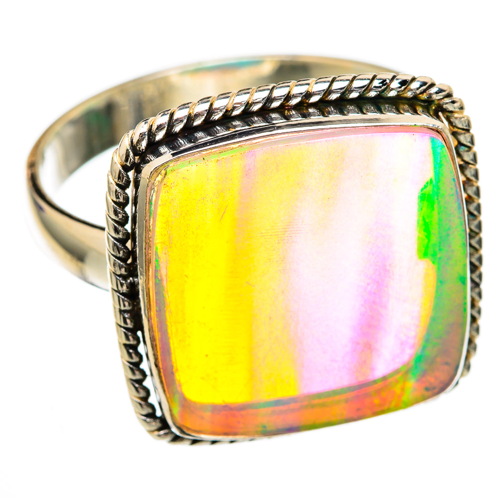 Aura Opal Rings handcrafted by Ana Silver Co - RING103220